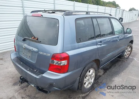 2006 Toyota Highlander V6 из США, поврежденный, VIN JTEDP21A960109691